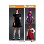 Misses` Halloween Costumes, Simplicity Pattern #S9006