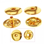 fashion Press Buttons s-spring, brass made, ø22 mm, 4 pcs set