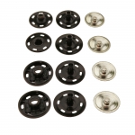 fashion Press Buttons s-spring, brass made, ø19 mm, 4 pcs set