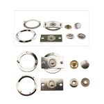 Кнопки Fashion латунь, ø28 мм, набор из 4 предм