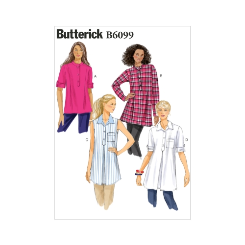 Выкройка: Misses` Tunic, Butterick B6099