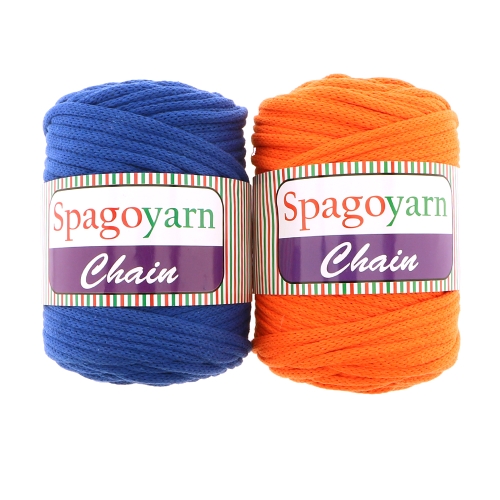 Пряжа-шнур для макраме Chain, Spagoyarn 