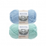 Täisvillane lõng Baby Wool, Novita