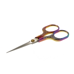 Decorated sharp tip metal Scissors, 12,5 cm