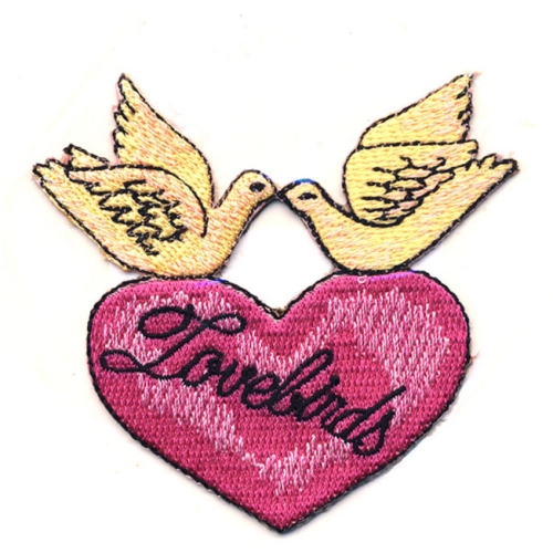 Embroidered Iron-On Patch, 7,5 x 7,5 cm, AP62