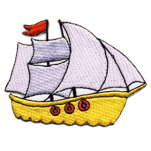 Аппликация клеевая, вышивка текстильная, Термоаппликация, 7,5 x 5,5 cm