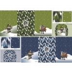 Puuvillane elastaaniga trikookangas, French Terry, Stenzo, 16513