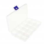 Storage Box, plastic (PP), 17 x 10 x 2,2 cm; KL2050