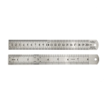 Stainless Steel Ruler with metric and inch scale, 20cm, 8`inch