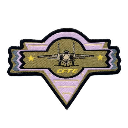 Embroidered Iron-On Patch, 10,5 x 7,5 cm