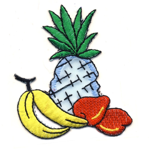 Embroidered Iron-On Patch, 7,0 x 6,0 cm, AL60
