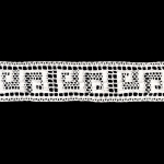 Cotton Crochet Lace 4 cm, 1.148PV