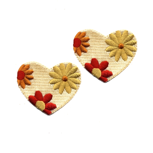 Аппликация клеевая, вышивка текстильная, Термоаппликация, 2 * 4,5cm x 4cm