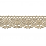 Linavärvi puuvillane pits 1.046.40PV laiusega 3,5 cm