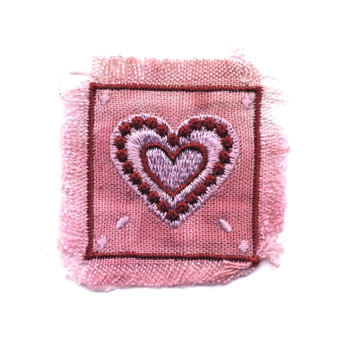 Аппликация клеевая, вышивка текстильная, Термоаппликация, 4,5cm x 4,5cm, SU17