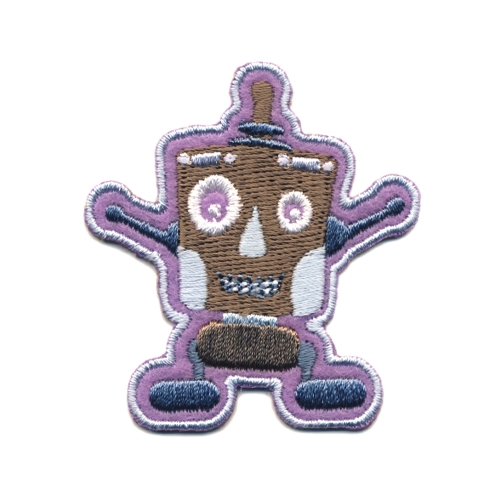 Embroidered Iron-On Patch, 6,0 x 5,5 cm