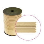 6 mm spiral zipper tape with flat spiral (coil)