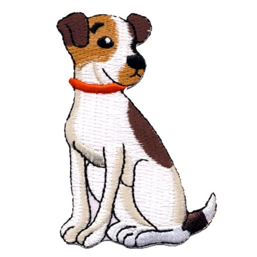 Embroidered Iron-On Patch, 8,0 x 5,5 cm