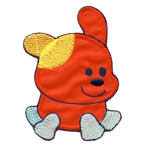 Embroidered Iron-On Patch, 8,0 x 6,0 cm