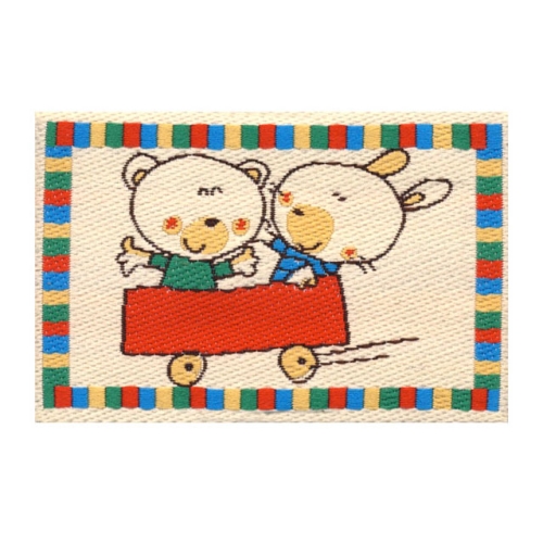 Аппликация клеевая, вышивка текстильная, Термоаппликация, 7,0 x 4,0 cm, AJ80