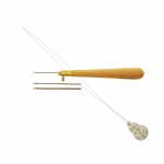 Embroidery Stitching Tool (Punch Needle, Russian Punch Needle), 3 needle set: ø1,3 mm, ø1,6 mm, ø2,2 mm, KL2116