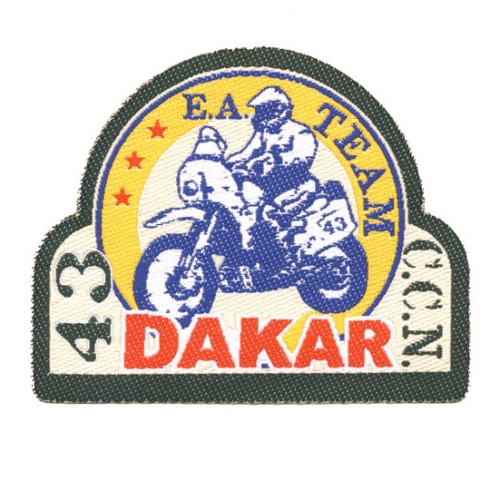 Embroidered Iron-On Patch, 8,0 x 6,5 cm, AI27