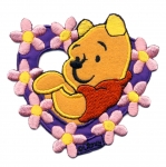 Embroidered Iron-On Patch, 7,0 x 7,0 cm, FI7