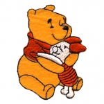 Аппликация клеевая, вышивка текстильная, Термоаппликация, 7,0 x 5,5 cm, AE14