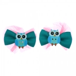 Бантики из ленты, 2 шт, 4,5 cm x 2,5 cm