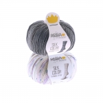 Silkkisekoitetta sukkalanka Regia Premium Silk Color 4-fädig, 100 g, Schachenmayr