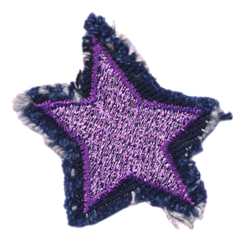 Embroidered Iron-On Patch, 5,0 x 4,0 cm