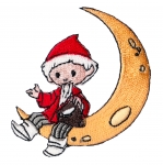 Embroidered Iron-On Patch, 7,0 x 5,0 cm, FI31