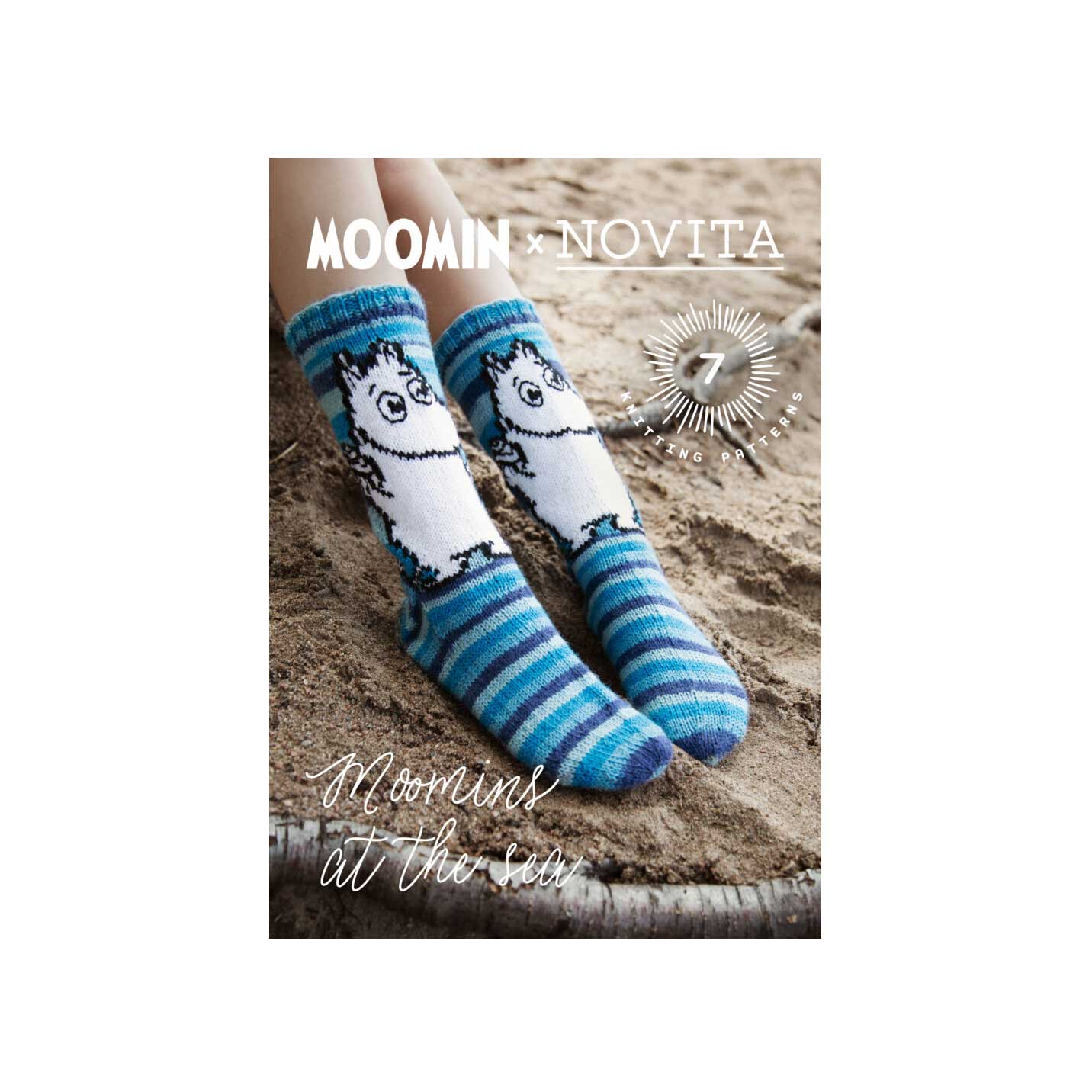 Kudumisajakiri Moomin x Novita, Moomins at the Sea (in English), 2020