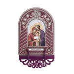 Set to reating an icon with an embroidered icon frame Nova Sloboda BK1010