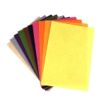 Nonwoven Craft Felt Fabric, thickness 1,5 mm, A4 size (21 cm x 30 cm), 100% PES