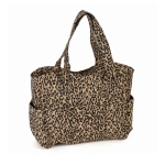 Craft bag, handbag: Leopard (d/w/h): 13 x 34 x 28 cm, Hobby Gift MRB-520