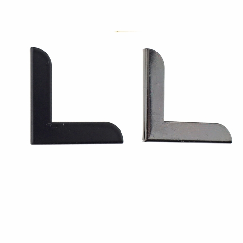 Nurkmised metalldetailid 25 x 25 mm, materjali paksusele 2-2,5 mm