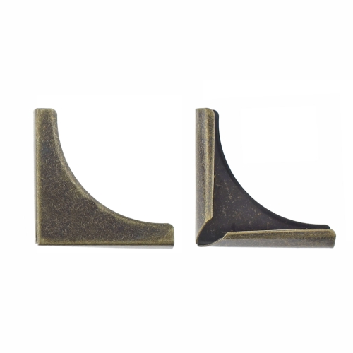 Metal corner parts 22 x 22 mm for thickness 3 mm