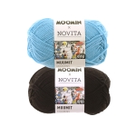 Merino wool-cotton yarn Muumit, Novita