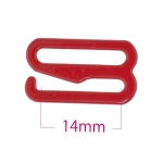 Металлический крючок для резинки бретелей бюстгальтера шириной 14 мм
