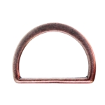D-ring, half ring for tape/belt width 25 mm