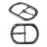 Metallisolki 45 x 33 mm, hihnan leveys 25 mm, kiiltopinnoite