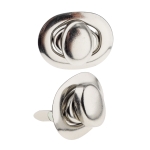 Поворотный замок для сумки, 27 x 21мм