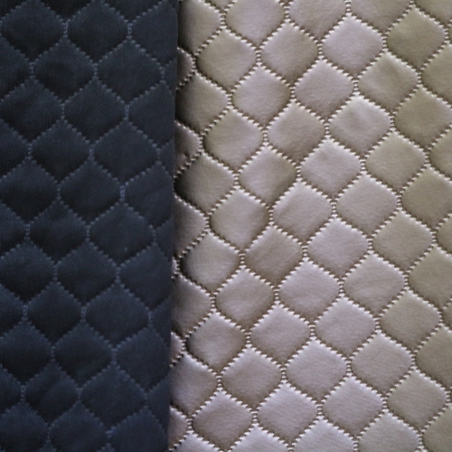 Tepitud, kauni läikega, paksem kostüümikangas (Deliza Quilt), 145cm, Q22501