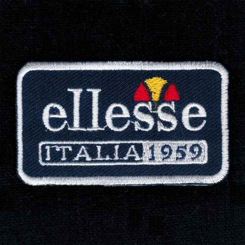 Embroidered Iron-On Patch, 6,2 x 3,6 cm, AB83