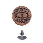 Naelkinnitusega nööp, teksanööp ø13,5 mm, suurus: 23L