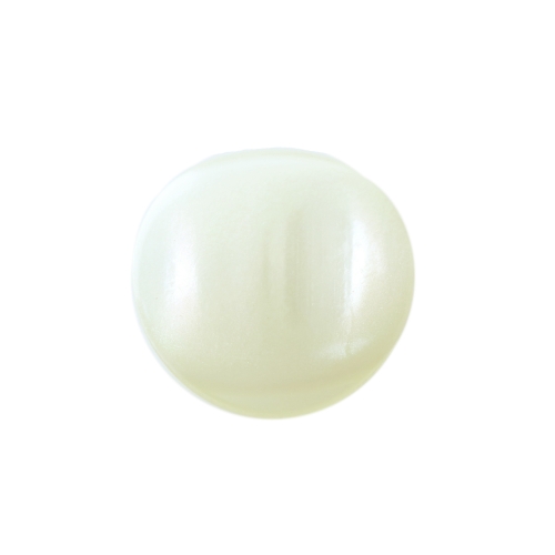 Lopergune, teokarbi läikega, süvistatud kannaga plastiknööp, 23x22mm, 36L