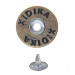 Naelkinnitusega nööp, teksanööp normaalsuuruses ø17mm, suurus: 28L