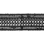 Тесьма с пайетками, 50 мм