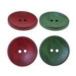 Puitnööbid läbimõõduga ø30 mm (nööbi mõõt: 48L), 2 auku